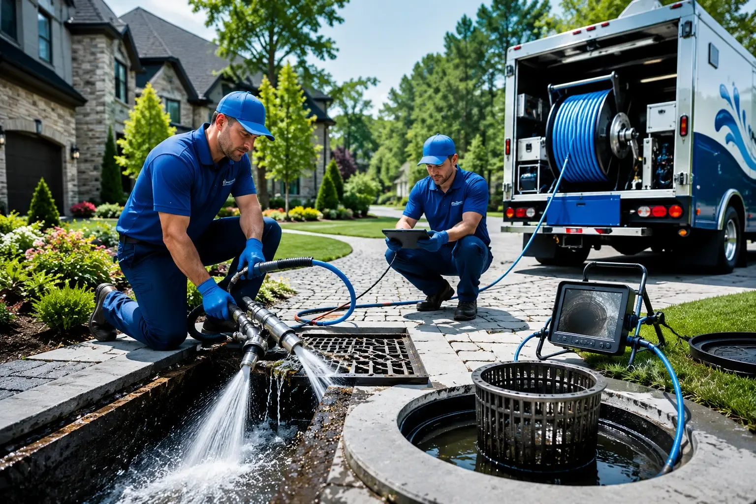 Local outdoor drain cleaning professionals in Woolwine, VA